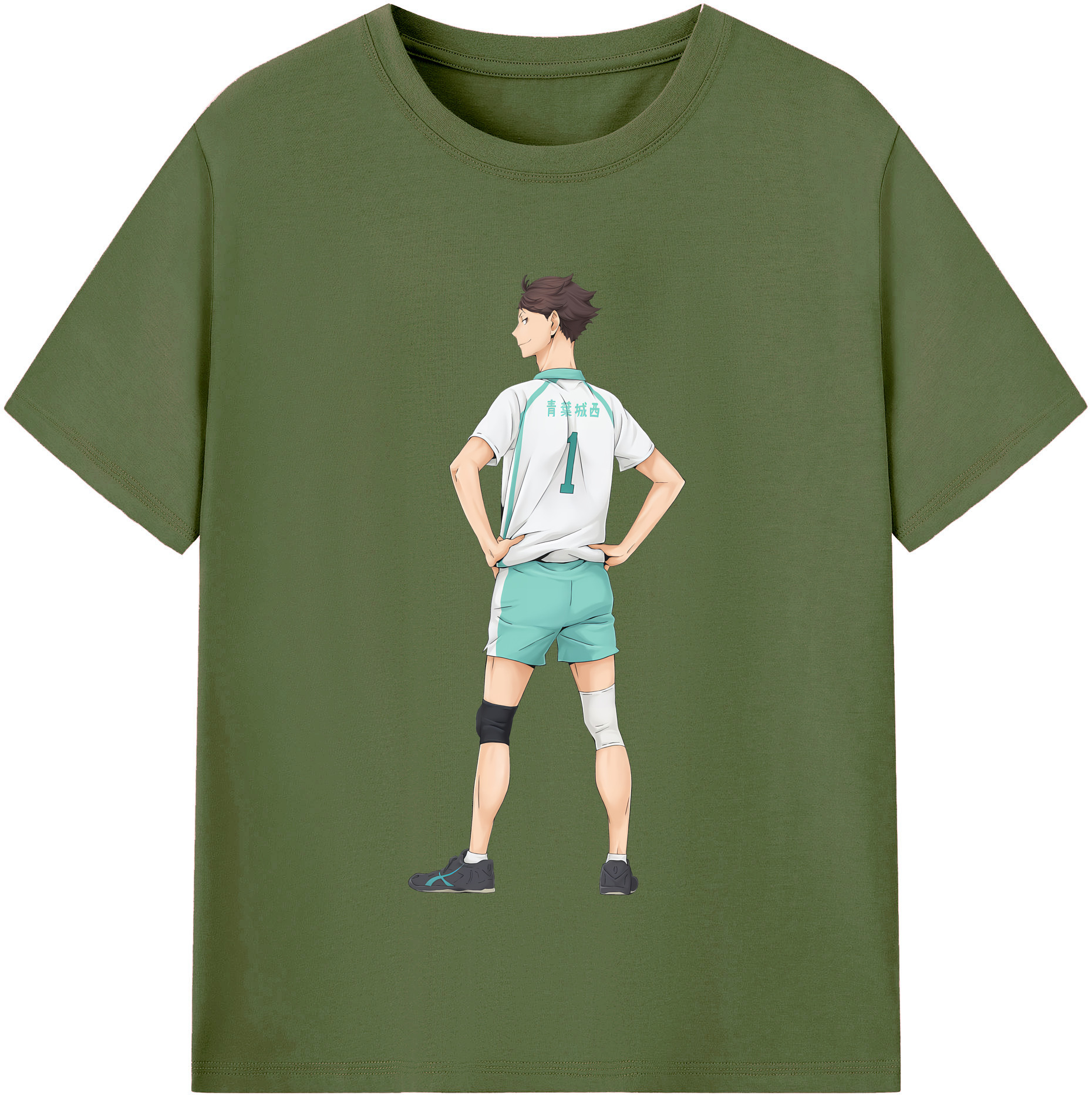 （画像用） ハイキュー!! Haikyu!! 綿100％半袖Tシャツ（フロントプリント）